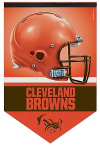 NFL Felt Banner 17x26 Browns