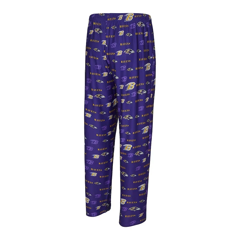NFL PJ Pants Knit Mosaic Ravens