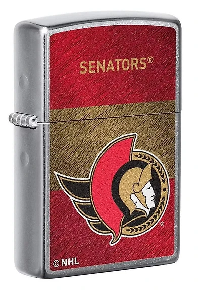 NHL Zippo Lighter Street Chrome Senators