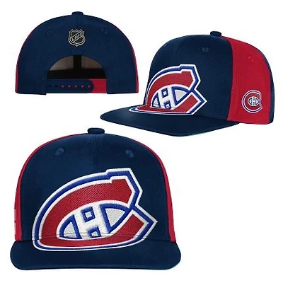 NHL Youth Snapback Hat Top Player Deadstock Canadiens