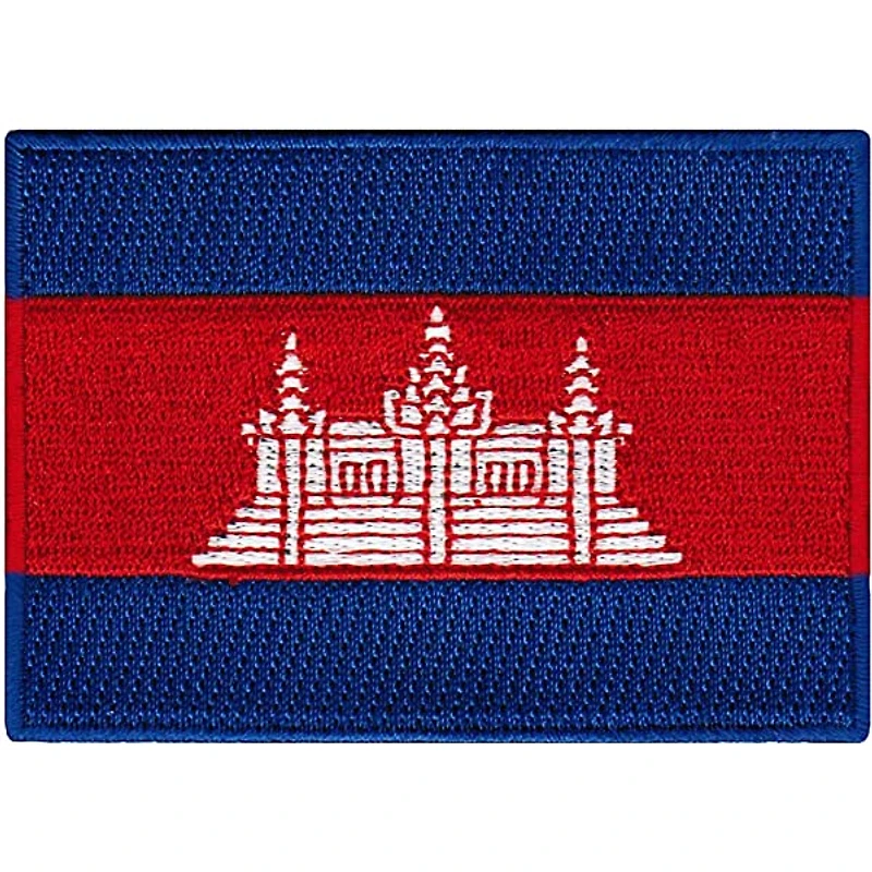 Country Patch Flag Cambodia