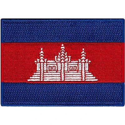 Country Patch Flag Cambodia