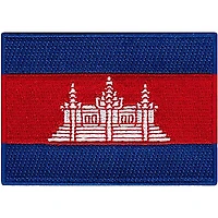 Country Patch Flag Cambodia