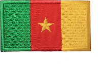 Country Patch Flag Cameroon