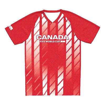 FIFA World Cup 2026 Youth Sublimated Jersey Canada National Soccer Team