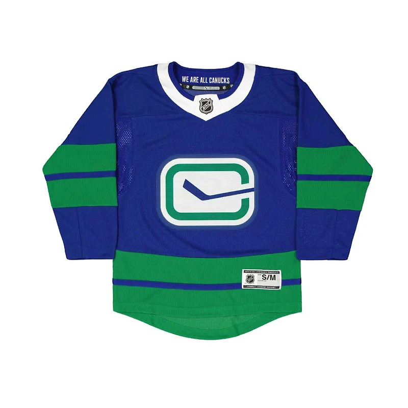 NHL Youth Blank Premier Jersey Breakaway Alt Canucks (2019-22)