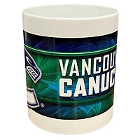 NHL Coffee Mug Subl. 11 Oz C-Handle White Canucks