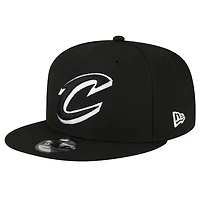 NBA Hat 950 Basic Snapback Black and White Cavaliers