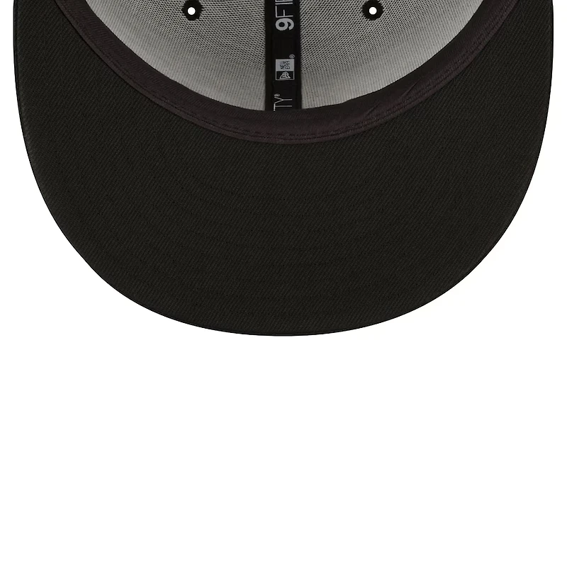 NBA Hat 950 Basic Snapback Black and White Cavaliers