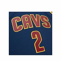 NBA Hardwood Classics Player 2011-12 Swingman Jersey Kyrie Irving Cavaliers (Navy Blue)
