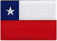 Country Patch Flag Chile