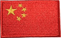 Country Patch Flag China