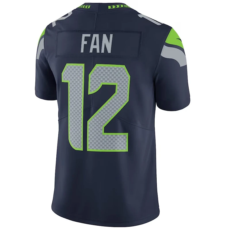 NFL Player Vapor Untouchable Limited Jersey Home 12s Fan Seahawks