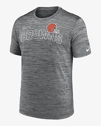 NFL Dri-Fit T-Shirt Performance Velocity Arch Anthracite Browns