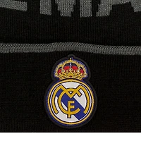 La Liga Knit Hat Black Pom Beanie Real Madrid CF