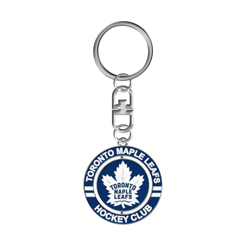 NHL Keychain Spinner Maple Leafs
