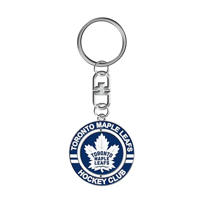 NHL Keychain Spinner Maple Leafs
