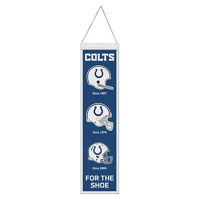 NFL Heritage Banner Colts