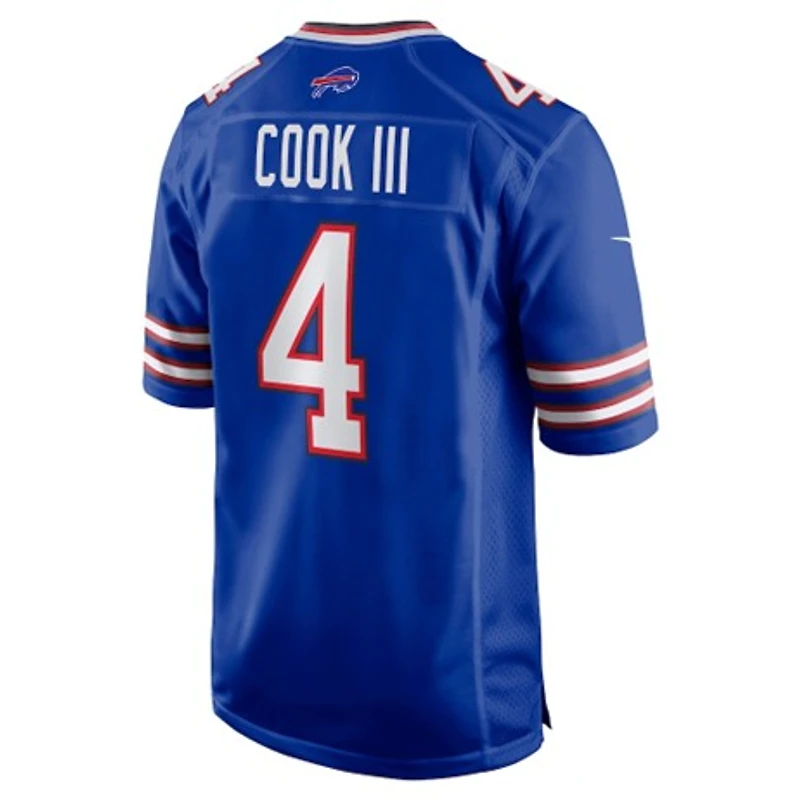 NFL Player Game Jersey Home James Cook III Bills
