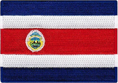 Country Patch Flag Costa Rica