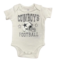 NFL 3pc Onesie Set Born to Be Creeper Cowboys