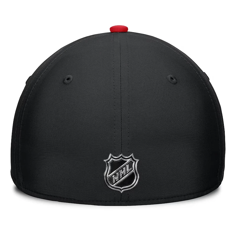 NHL Hat Structured Stretch Authentic Pro Rink Flex Two Tone 2024 Senators