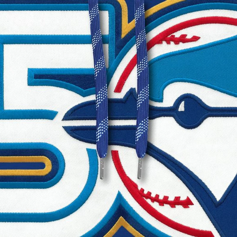 MLB Hoodie 50th Anniversary Express Blue Jays (Royal Blue)