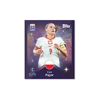 Topps Official Stickers Women's Euro Cup Switzerland 2025 UEFA Mega Starter Pack