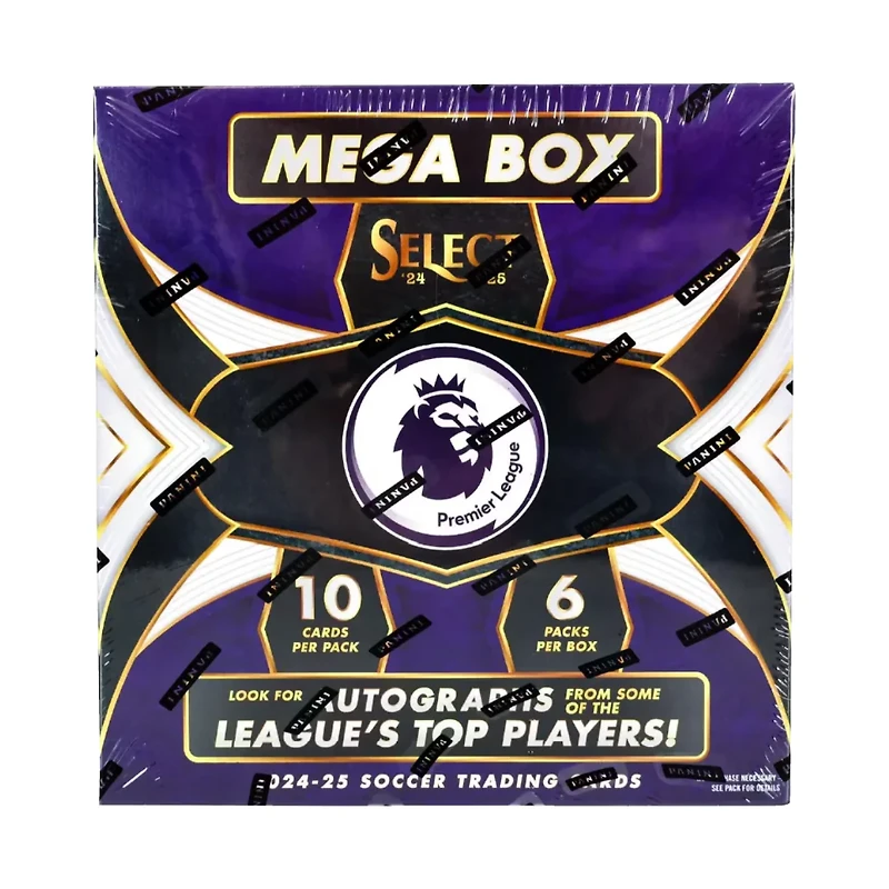 Panini Mega Box Select Premier League Trading Cards 2024-2025