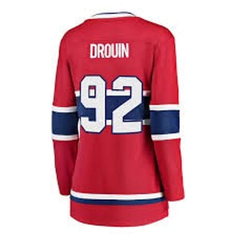 NHL Ladies Player Breakaway Jersey Home Jonathan Drouin Canadiens