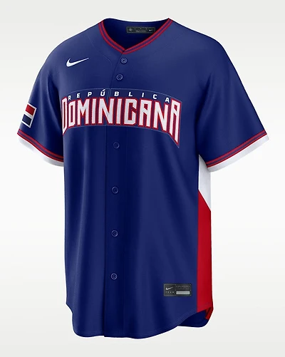World Baseball Classic Stadium Jersey Blank Republica Dominicana
