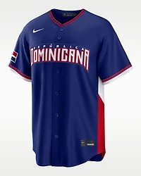 World Baseball Classic Stadium Jersey Blank Republica Dominicana