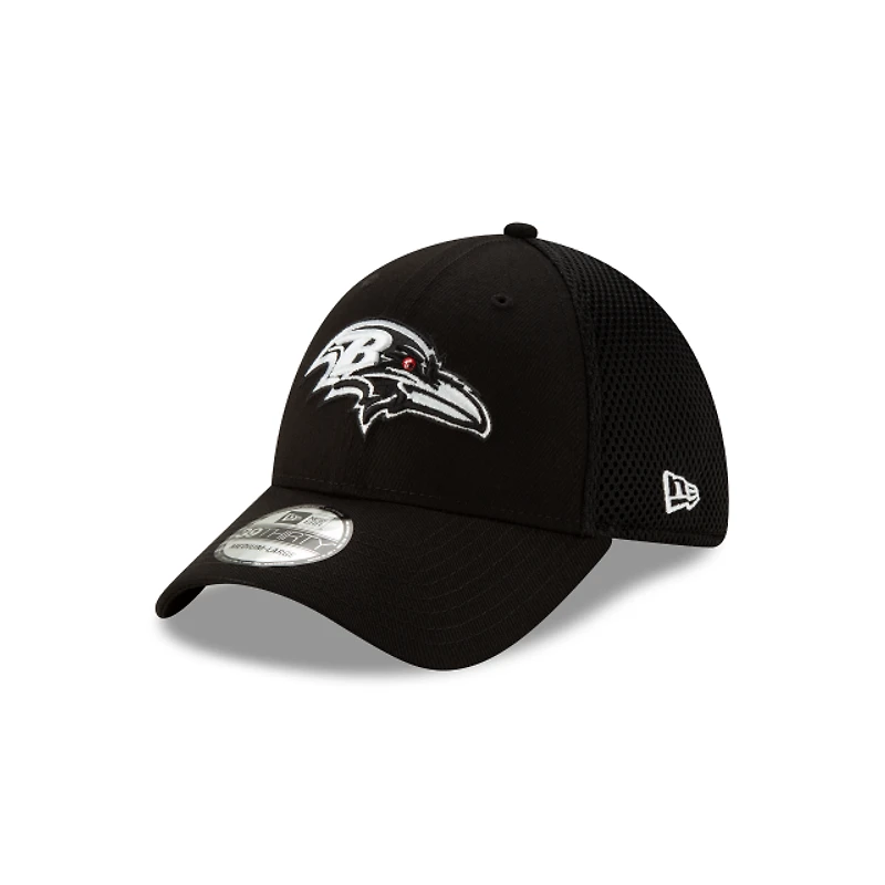 NFL Hat 3930 Neo Black & White Ravens