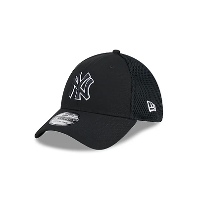 MLB Hat 3930 Neo Black & White Yankees