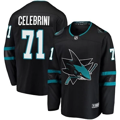 NHL Player Replica Breakaway Jersey ALT Macklin Celebrini Sharks