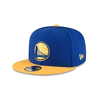 NBA Hat 950 Basic Snapback Two Tone Inverted Logo Warriors