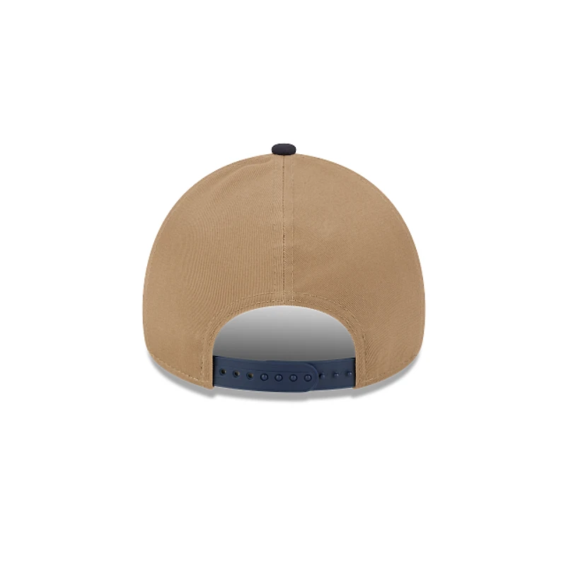 MLB Hat 940 A-Frame Snapback Khaki City Connect 2024 Blue Jays