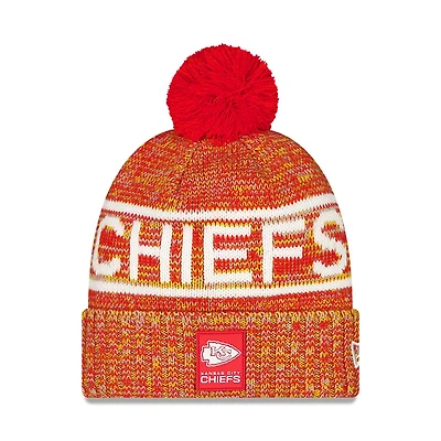 NFL Knit Hat Sideline 2025 Gray Color Wave Chiefs