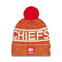 NFL Knit Hat Sideline 2025 Gray Color Wave Chiefs