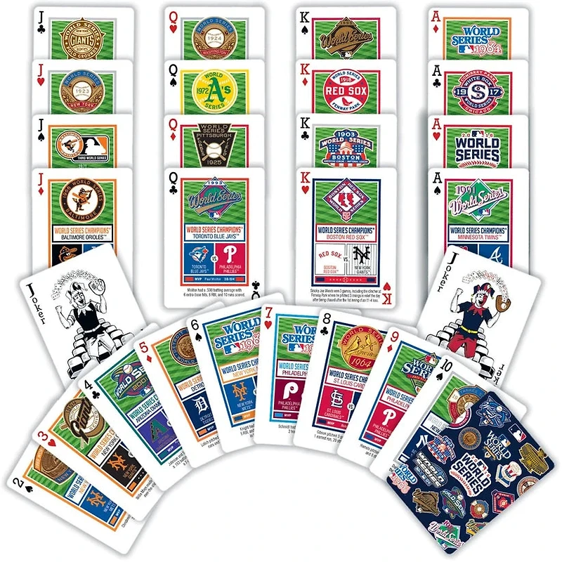 MLB World Series Themed Playing Cards