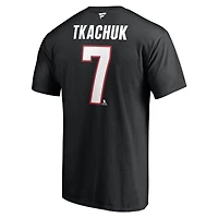 NHL Player T-Shirt Authentic Stack Brady Tkachuk Senators