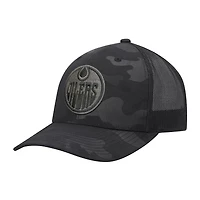 NHL Hat Camo Trucker Tonal Oilers