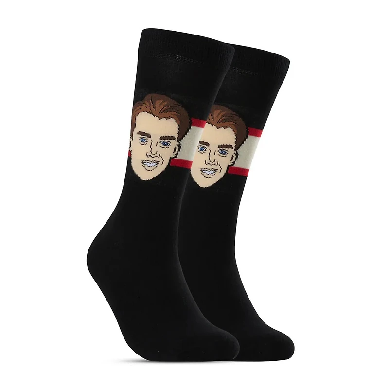 NHLPA Player Socks Retro Edition Connor Bedard Blackhawks