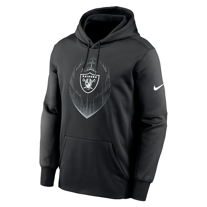 NFL Hoodie Pull Over Therma Icon Performance 2024 Raiders