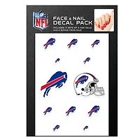 NFL Face & Nail Decal Pack Bills