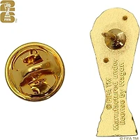 FIFA World Cup 2026 25mm Gold 2.5D Trophy Lapel Pin