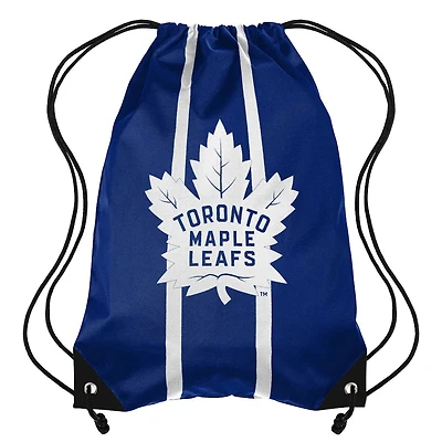 NHL Drawstring Bag Stripe Maple Leafs