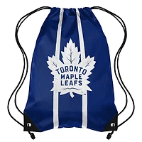 NHL Drawstring  Bag Stripe Maple Leafs