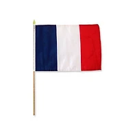 Country Stick Flag 12x18 France