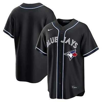 MLB Replica Jersey Blank Carbon Black Blue Jays